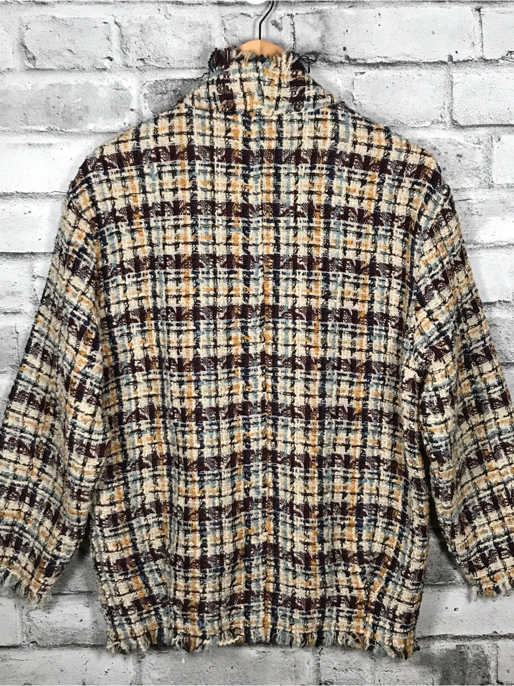 Isabel Marant Virgin Wool Tweed Pattern Jacket - Picture 2 of 10